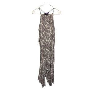 Hot Gal Paisley Pint & Gray Patterned Women's Dress Size Medium